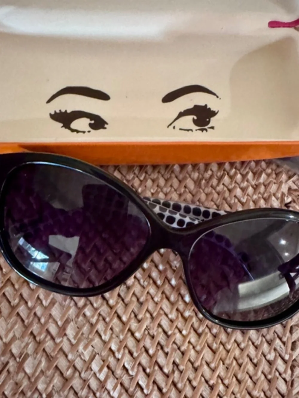 New! Kate Spade Kiersten Women's Sunglasses (black)